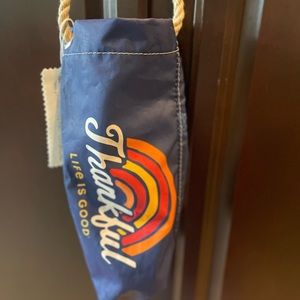 NWT Sea Bags Maine Life is good “thankful”